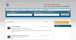 Desktop Screenshot of firmarehberitr.net